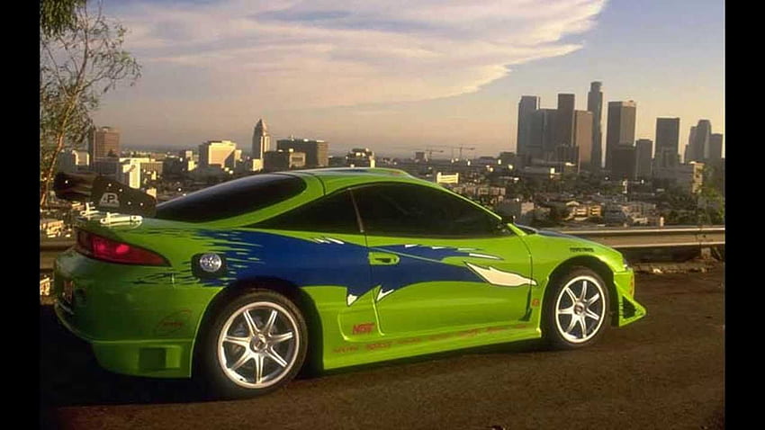 Mitsubishi Eclipse Fast and Furious, Eclipse-Autos HD-Hintergrundbild