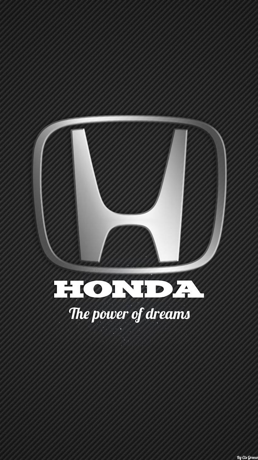 logotipo da Honda, emblema da Honda Papel de parede de celular HD