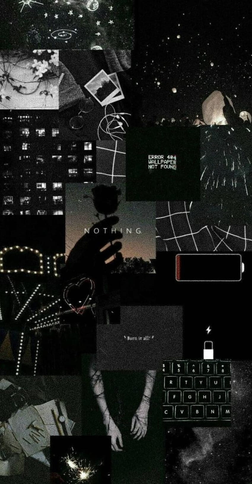 Download Black Alt Aesthetic Collage Wallpaper  Wallpaperscom