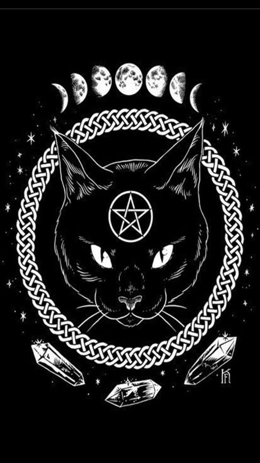 Sami Valdez on black. Aesthetic , Ancient symbols, Witch aesthetic, Witchcraft Aesthetic HD phone wallpaper