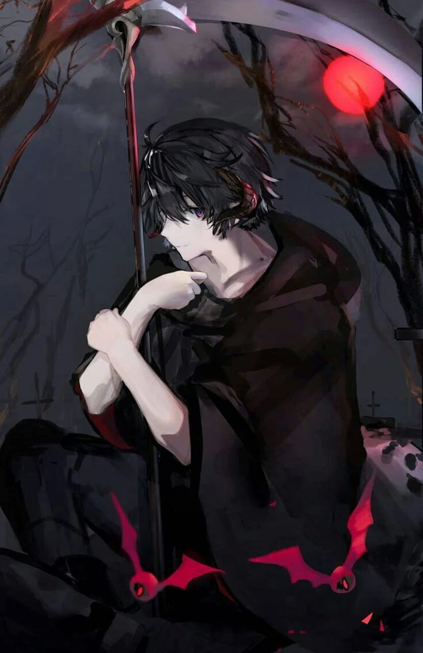 Grim Reaper Magical Girl : r/AnimeSketch