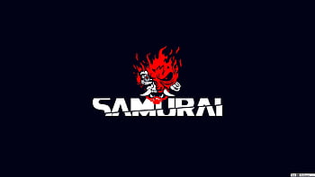 High resolution samurai logo wallpapers for mobile devices . :  r/cyberpunkgame