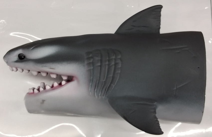 Shark Week Handpuppe mit Haikopf HD-Hintergrundbild