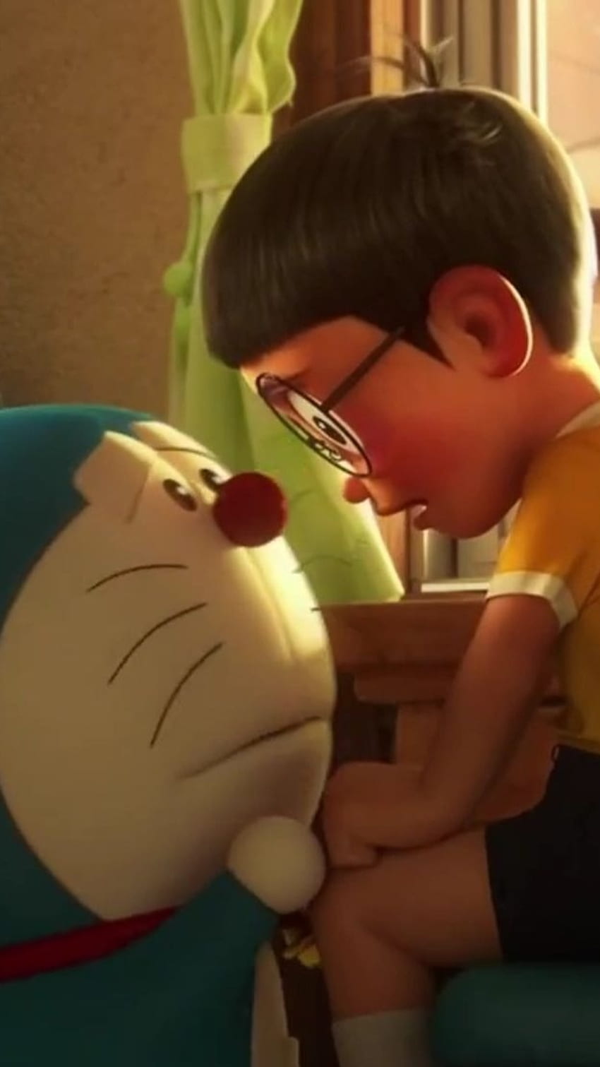 Nobita Doraemon, Sad Nobita HD phone wallpaper