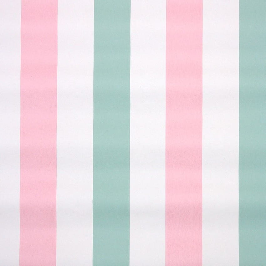 1940s Stripe Vintage Pink Green White Stripes fondo de pantalla del teléfono