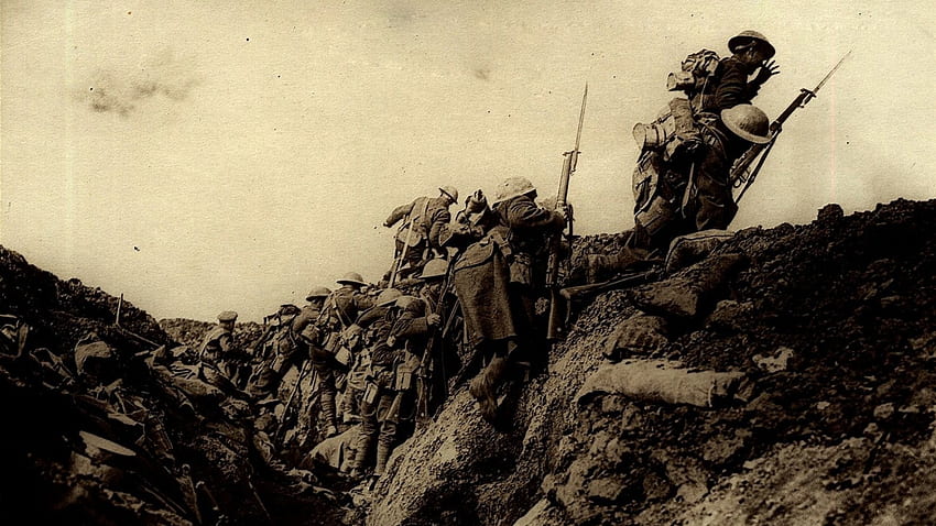 Trincheiras Militares da Primeira Guerra Mundial História do Exército Britânico - Resolução:, História Militar papel de parede HD
