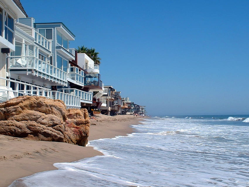 Malibu Beach Los Angeles California - Travel HD wallpaper