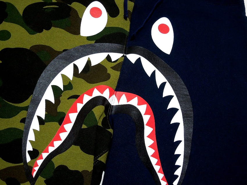 Free download BAPE Wallpaper with Shark Face on Camo Background Wallpapers  Clan 828x689 for your Desktop Mobile  Tablet  Explore 26 Purple BAPE  Logo Wallpapers  Bape Camo Wallpaper Bape iPhone