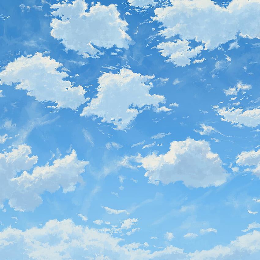 Art Anime Sky , Anime Blue Sky HD phone wallpaper | Pxfuel