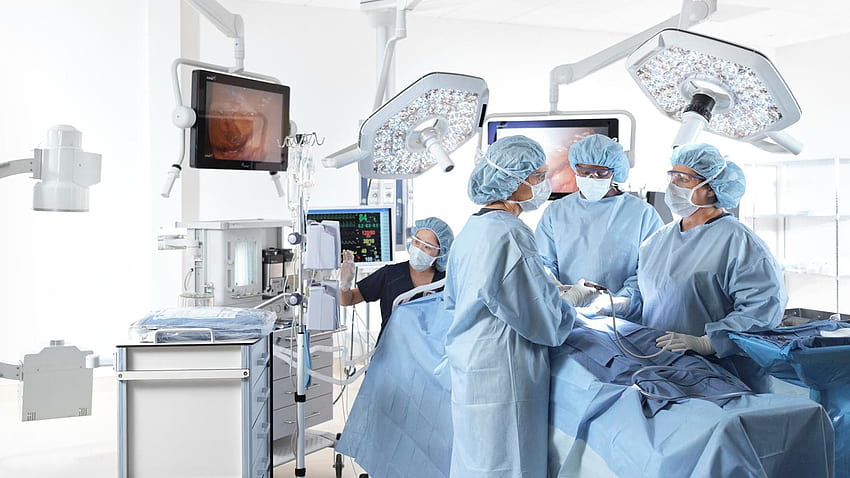 Otimize a eficiência e segurança cirúrgica, sala de cirurgia papel de parede HD