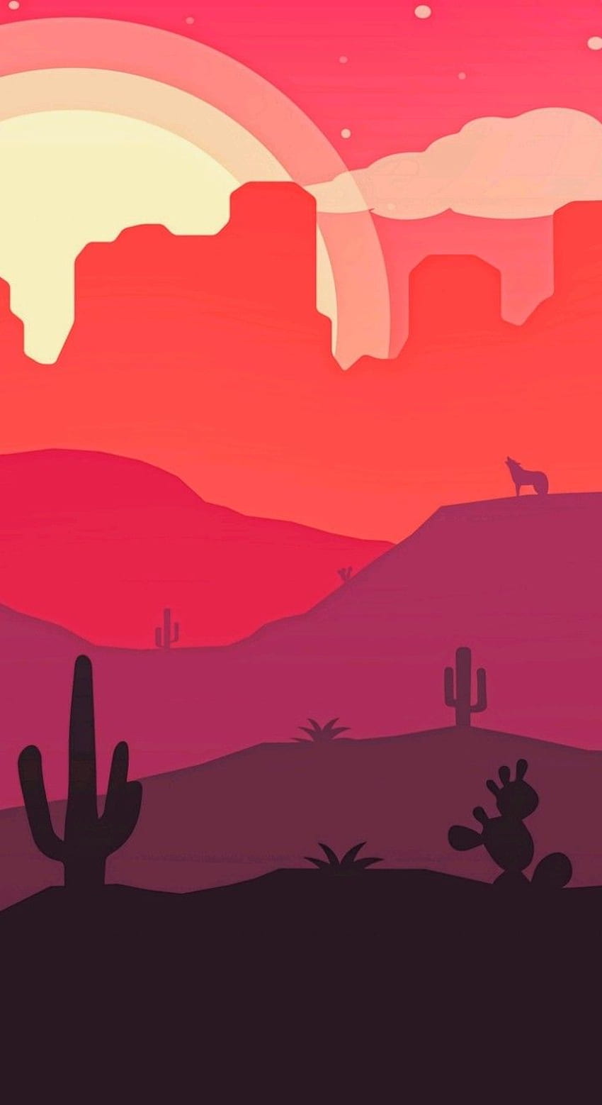 Desert. Monochromatic art, Landscape , Scenery HD phone wallpaper