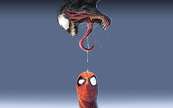 spiderman face wallpaper