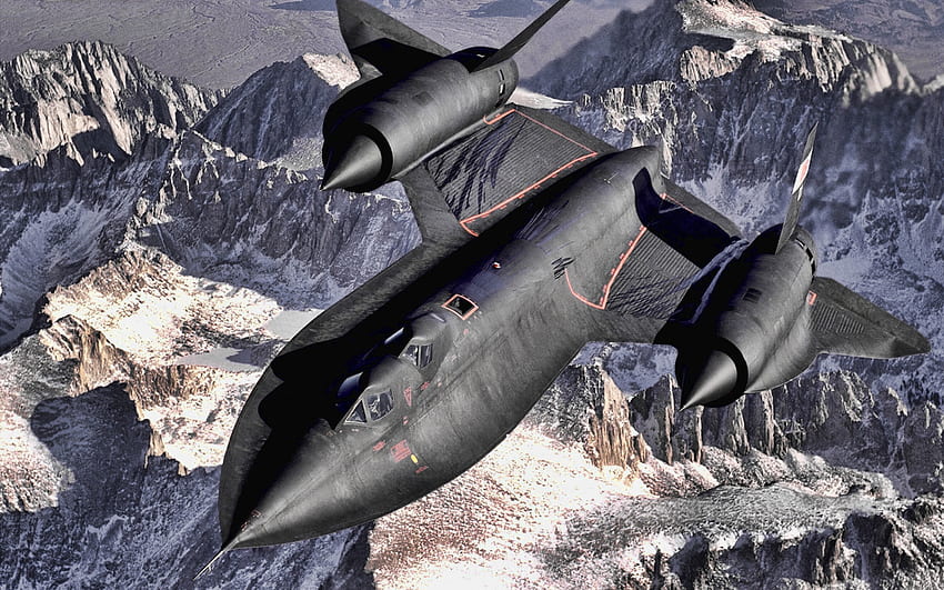 Lockheed SR-71 Blackbird, USAF, combat aircraft, military aircraft, strategic reconnaissance aircraft, Lockheed SR-71, US Air Force, Lockheed HD wallpaper