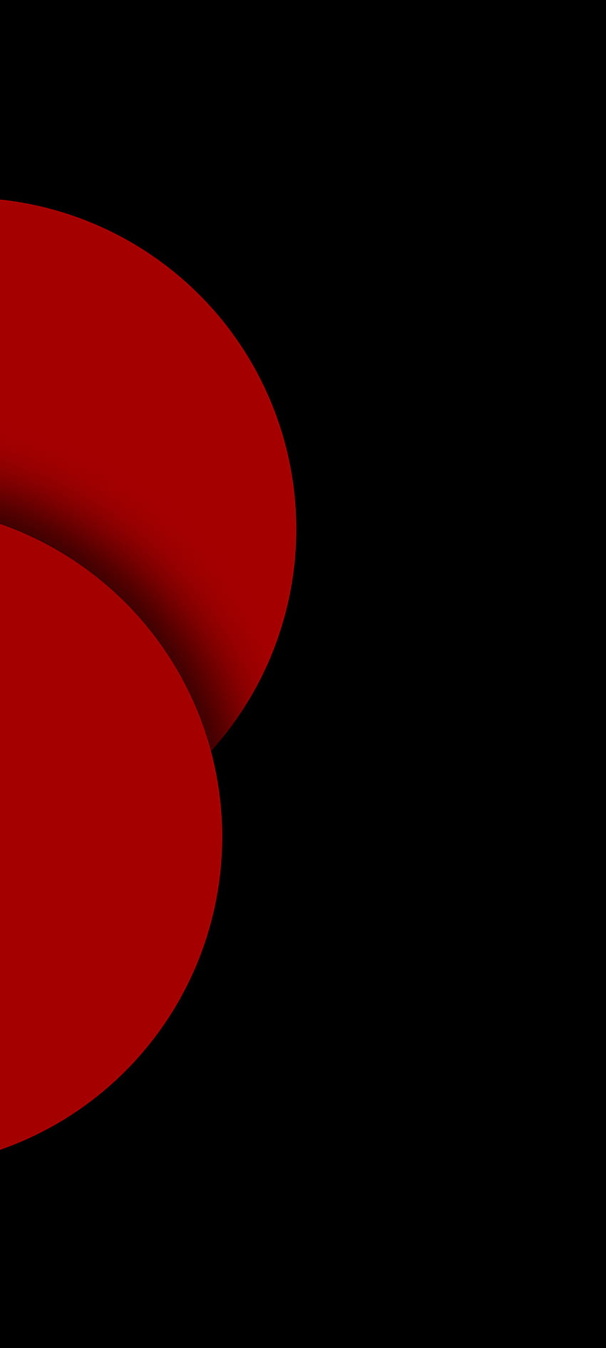 CIRCLE RED, AMOLED, ROUND, BLACK, ANDROID, , SAMSUNG, GOOGLE, PIXEL HD phone wallpaper