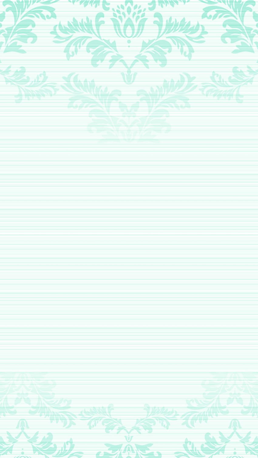Pastel mint green ombre damask frame iPhone phone lock screen, Mint Blue Pastel HD phone wallpaper
