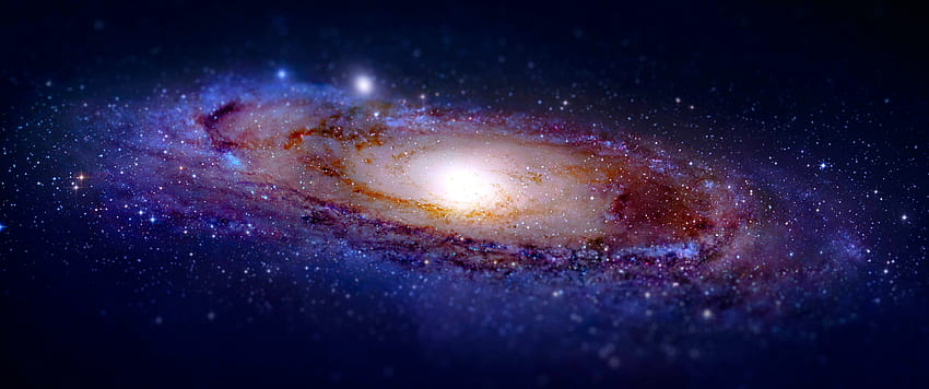 Andromeda [] : Layar lebar, 3440X1440 Nebula Wallpaper HD