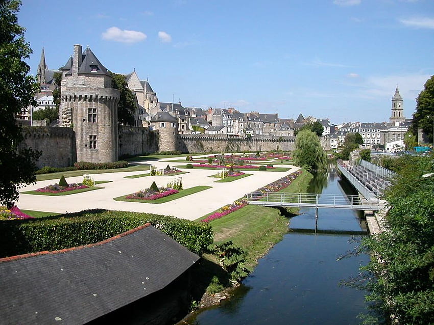 Galeria de viagens de Vannes: France Bretagne papel de parede HD
