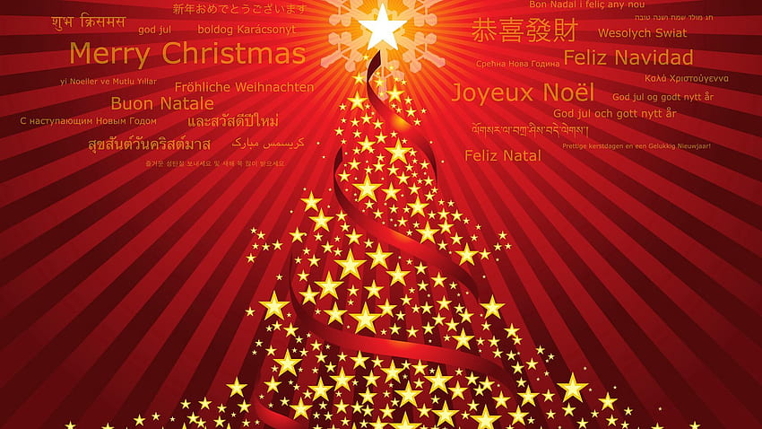 Liburan, Tahun Baru, Kilau, Cahaya, Natal, Pohon Natal Wallpaper HD