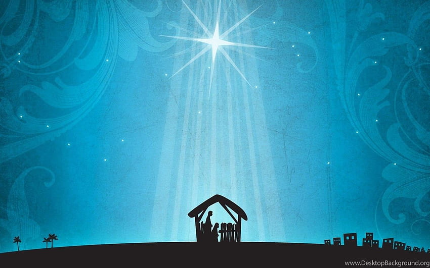 Коледно Рождество Христово Фон, католическо Рождество Христово HD тапет