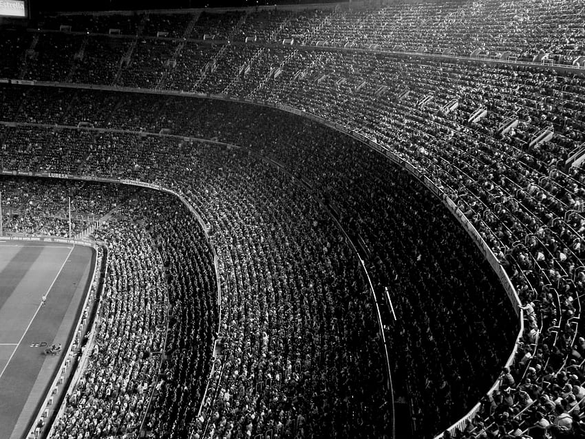 graphy Black & White Stands Tribune Match Game Society Club Suporter Fans Throng C. Sepak bola hitam putih, Hitam putih , Grafik putih, Sepak Bola Hitam Putih Wallpaper HD