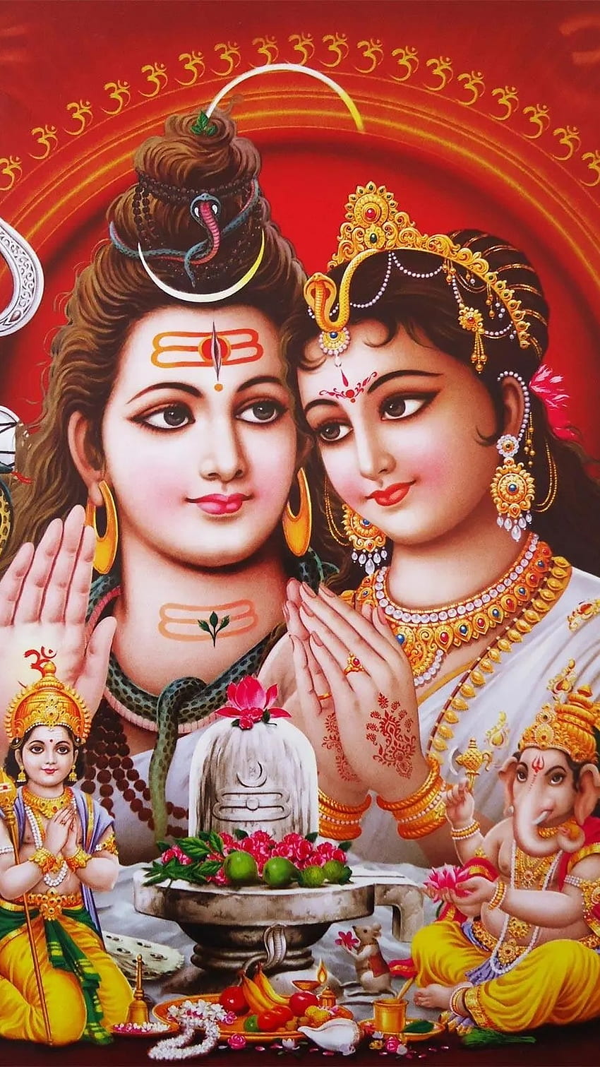 Shiv Parvati Full Screen for Android HD phone wallpaper | Pxfuel