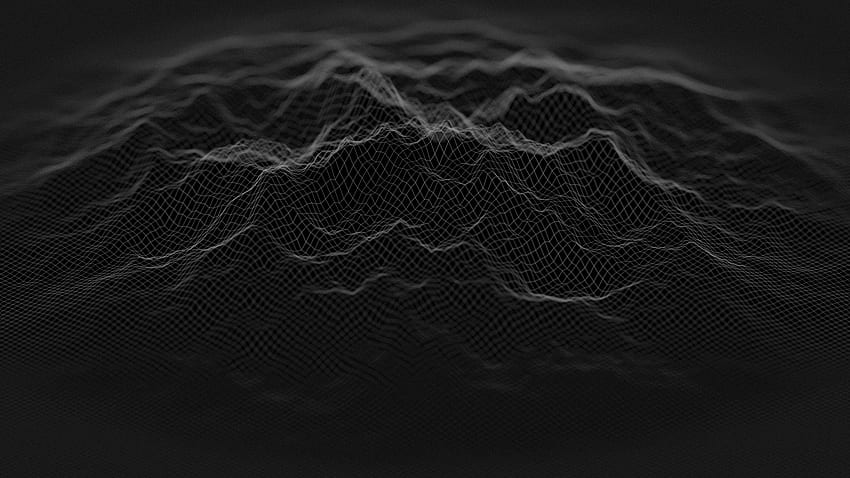 Minimalistyczna czarna mieszanka cyfrowa Rozdzielczość 1440P, minimalistyczna ciemność Tapeta HD