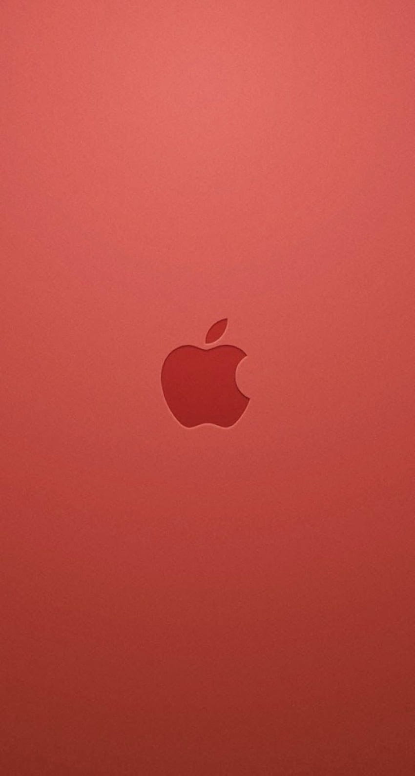 Czerwone logo Apple iPhone 6 .teahub.io Tapeta na telefon HD