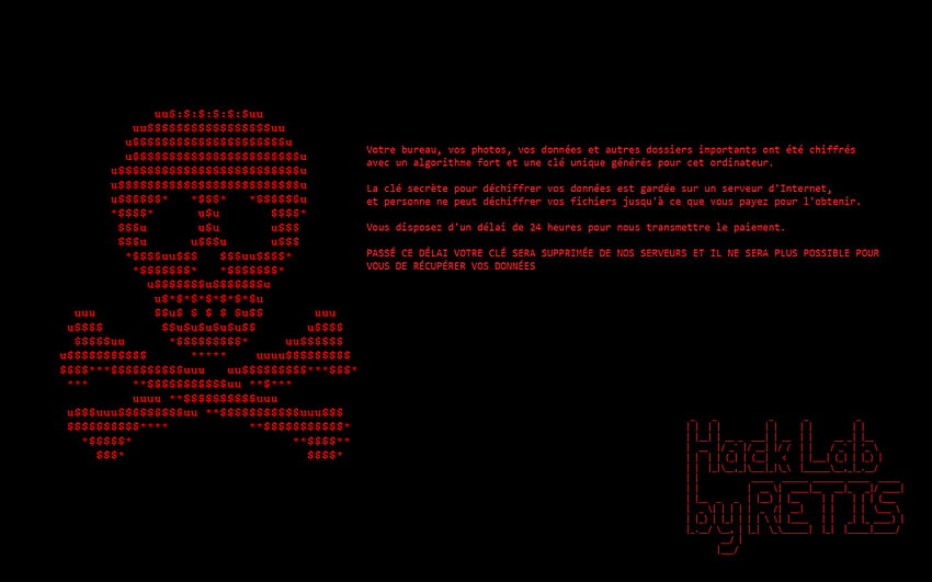 Güvenlik Özeti: Fransız Retis Fidye Yazılımı .Crypted, Malware'i Ekliyor HD duvar kağıdı