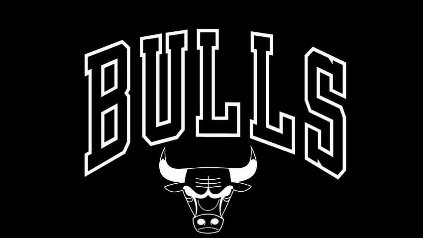 Chicago Bulls, logo Chicago Bulls Tapeta HD