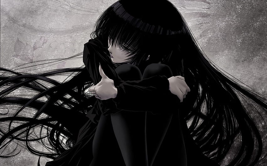 auge, akd, nurarihyon no mago, anime, Anime Art Black and White HD-Hintergrundbild