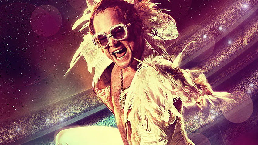 Taron Egerton menjadi Elton John di trailer 'Rocketman' Wallpaper HD