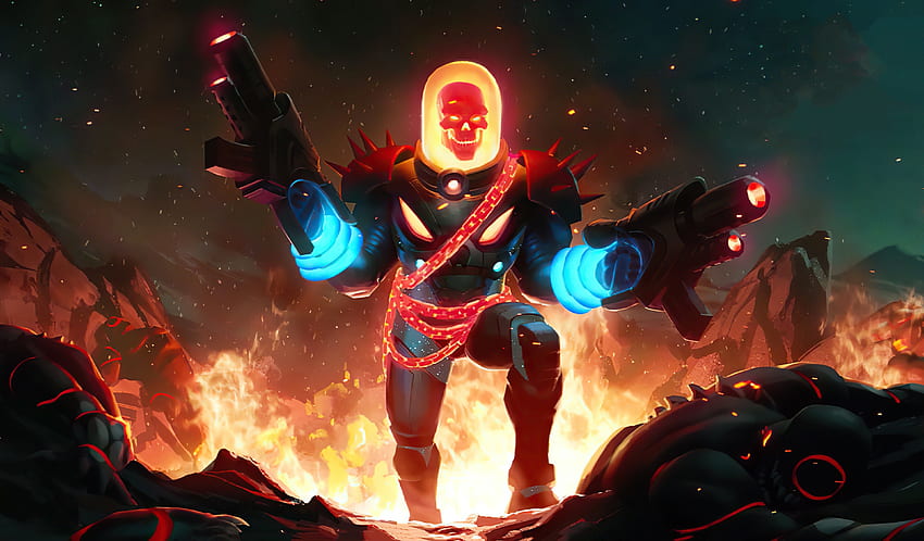 Cosmic Ghost Rider, Marvel Contest of Champions, gra mobilna Tapeta HD