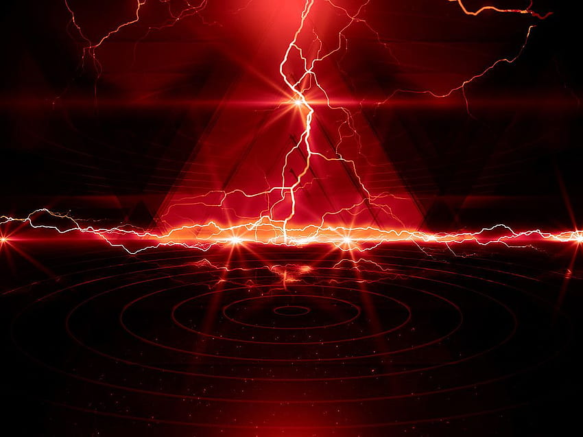 Raccolta di Cool Lightning Background On - rosso, rosso fulmine blu Sfondo HD