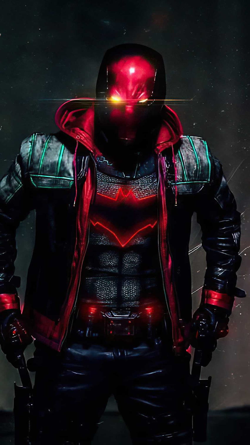 Red Hood iPhone - Awesome, Red HUD HD phone wallpaper
