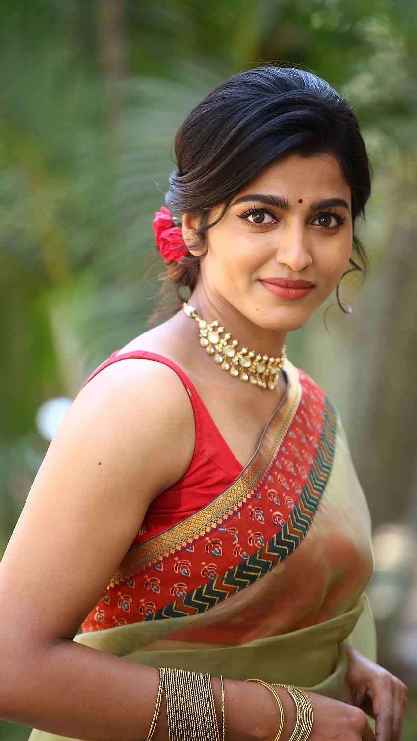 Sai dhansika, tamil actress, saree beauty HD phone wallpaper | Pxfuel