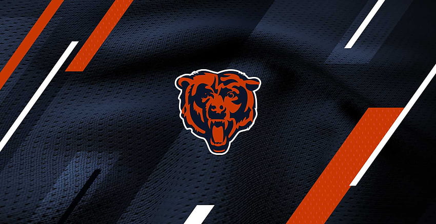Chicago Bears, лого на Bears HD тапет