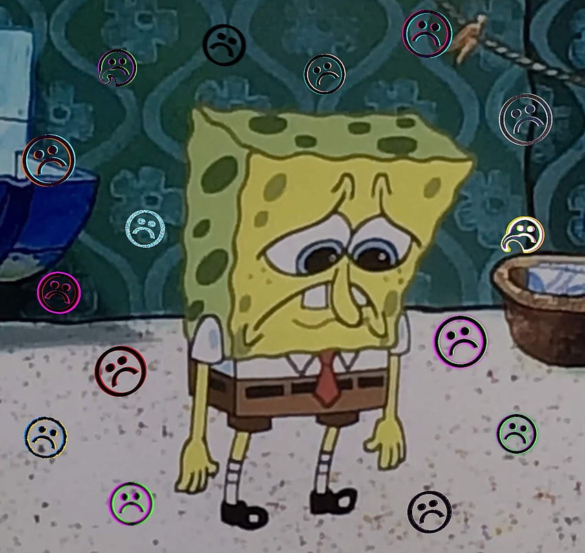 100+] Sad Spongebob Wallpapers