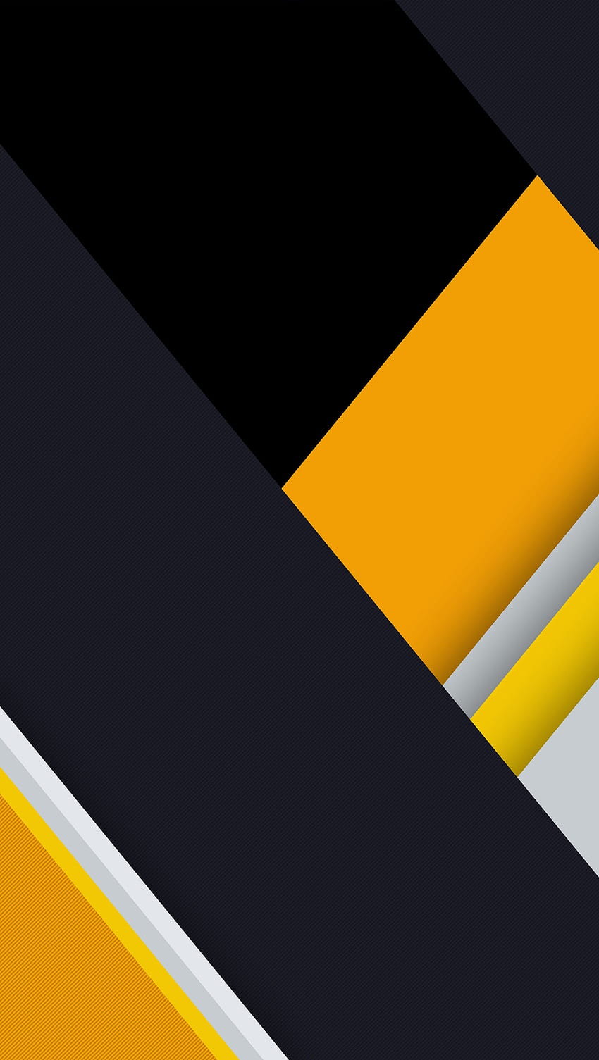 Yellow, black and grey design Ultra, Yellow Black White HD phone wallpaper