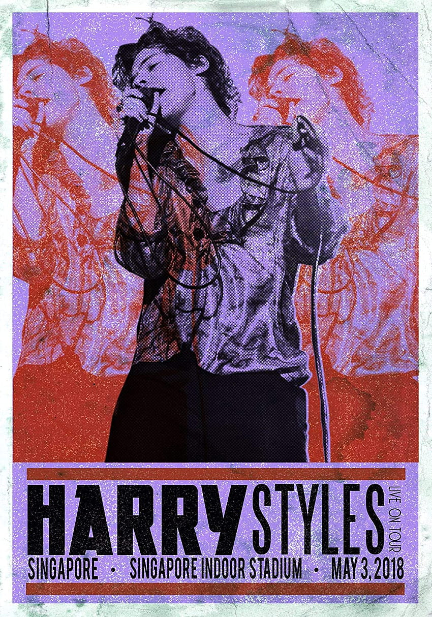 Harry Styles Concert Poster 15 x 21 Inches Music Wall Poster Color Print  for Fans, Wall Art Fifth Studio Album Cover Wall for Teen Room: Posters &  Prints HD phone wallpaper | Pxfuel
