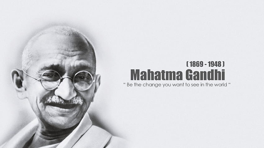 Mahatma Gandhi Quotes Background HD wallpaper | Pxfuel