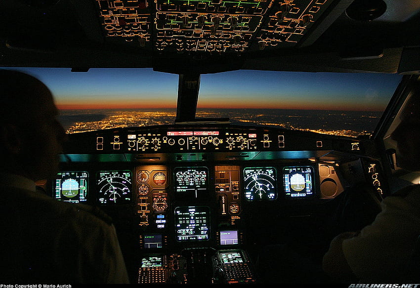 A350 , A350 - Verwendung, A350-Cockpit HD-Hintergrundbild