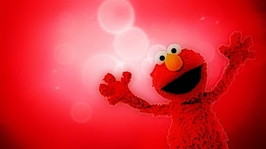 Elmo-Hintergrund, lustiger Elmo HD-Hintergrundbild