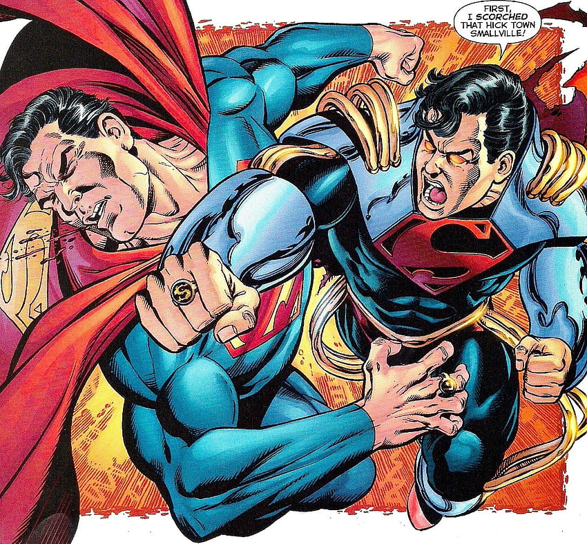 Superboy Prime vs Marvel Heroes - Battles HD wallpaper