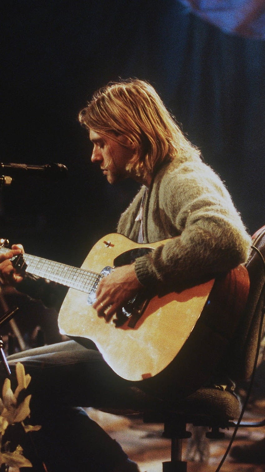 iPhone de Nirvana, teléfono de Kurt Cobain fondo de pantalla del teléfono