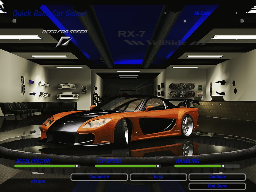 The Fast And The Furious: Tokyo Drift Hans Mazda RX7 Veilside. von RX8MazdaSpeed. Need for Speed ​​Underground 2, Han-Tokyo-Drift HD-Hintergrundbild