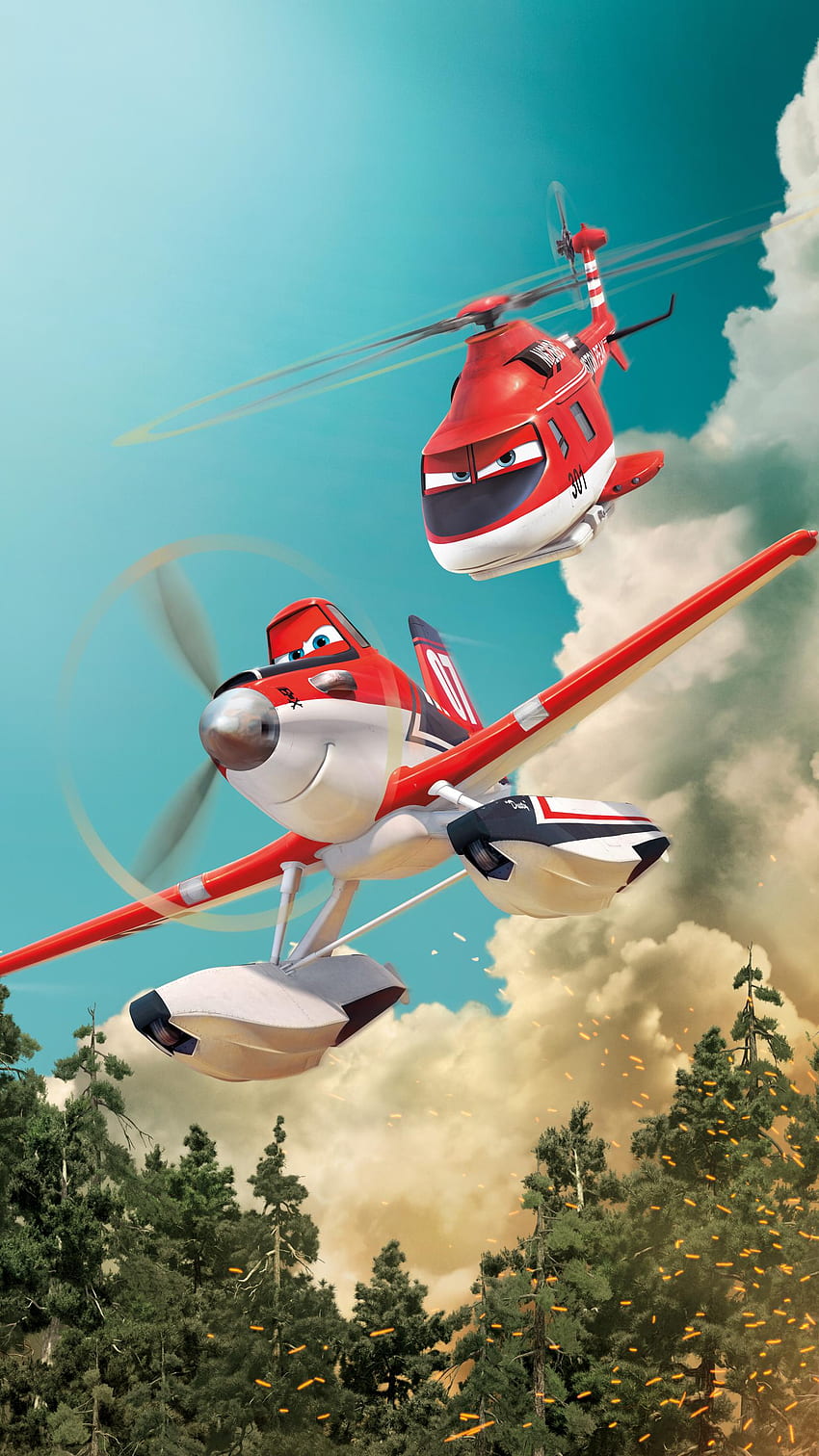 Planes: Fire & Rescue (2022) movie HD phone wallpaper