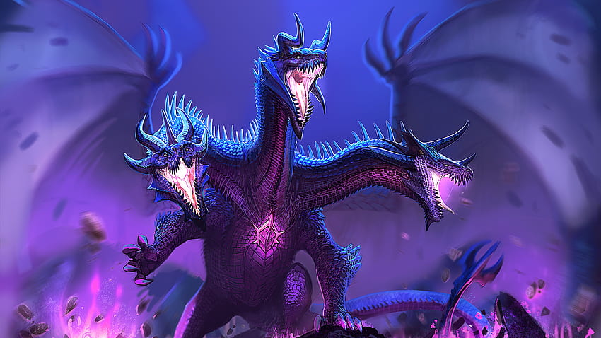 Three Face Dragon , Artist, , , Background, and HD wallpaper | Pxfuel