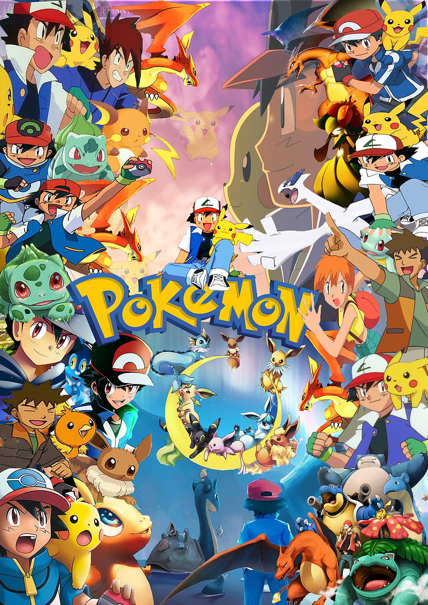 Pokémon Anime, Pokemon, Pokemon anime karakterleri, Pokemon 90'lar HD telefon duvar kağıdı