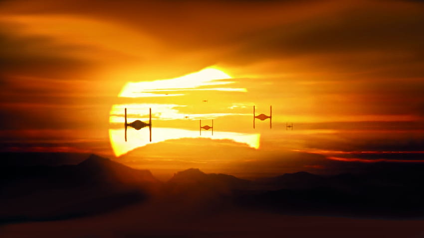 Star Wars The Force Awakens TIE Fighters Фон, Star Wars: TIE Fighter HD тапет