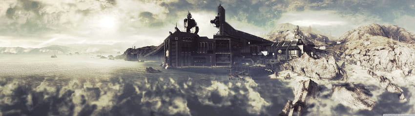 Science Fiction Base Ultra Background for, 5120X1440 Game HD ...